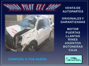 Honda Pilot Minivan  POR PARTES O COMPLETA