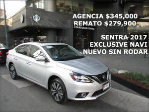 Nissan Sentra  EXCLUSIVE NAVI PIEL QUEMACOCOS