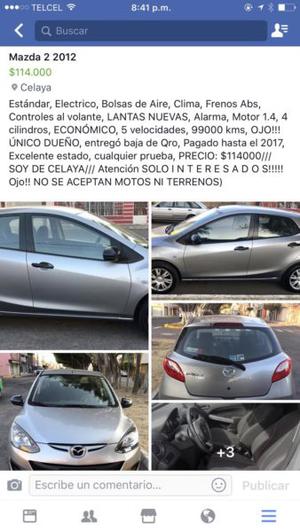 Remató!!! Mazda 2 sport  único dueño