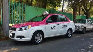 Taxi Con Placas Aveo  Perfecto Estado Manejó Dueño