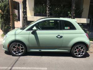 Fiat 500 Color Cerde Menta, 3 Puertas Con Qc, Piel, Automati