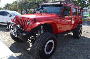 Jeep Wrangler  Sahara Unlimited Rojo
