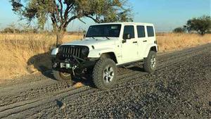 Jeep Wrangler 5p Unlimited Sahara 4x4 A/a Piel R