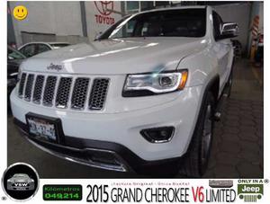  Grand Cherokee V6 Limited Nav, Única Dueña, Fact.