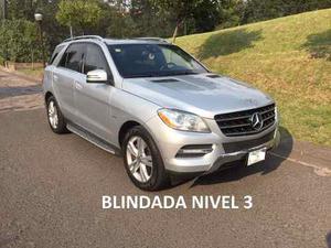 Mercedes-benz Ml Blindada Nivel 3 - Como Nueva