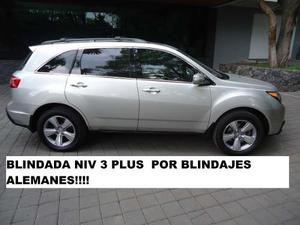 Acura Mdx Blindada Niv 3 Plus Wba Alemanes  (nueva)