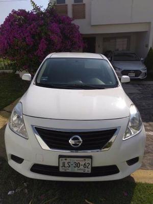 Versa Aut Nissan Blanco  Excelentes Condiciones 1 Dueño