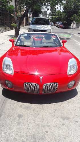 Pontiac Solstice, Rojo  Manual Excelentes Condicione