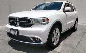 DODGE DURANGO LIMITED V6 3.6L TA PIEL GPS RA-20 BLANCA 