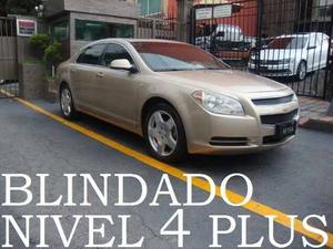 Chevrolet Malibú  Lt Blindado Nivel 4 Plus Impecable