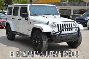 Jeep Blindado Niv. 4 Sahara 4x