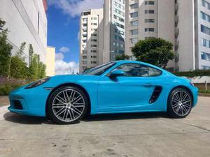 Porsche Cayman 718 Miami Blue