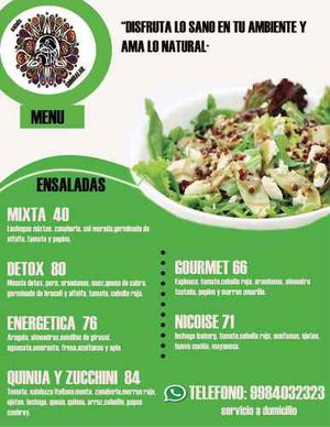 Ensaladas (shimbalaie Salads)