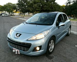 Peugeot 207 placas de Aguascalientes