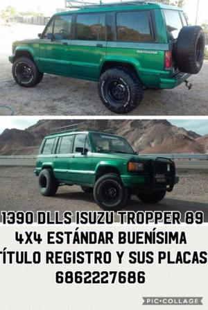 Isuzu Tropper perrona y buenísima