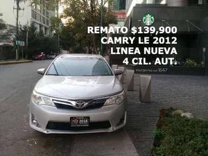 Toyota Camry Le  Linea Nueva 4 Cilindros Automatico