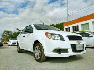 Chevrolet Aveo 1.6 Lt L4 Man Mt Blanco  En Cancún