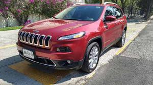 Jeep Cherokee  Limited Plus Piel Qc Gps Como Nueva!