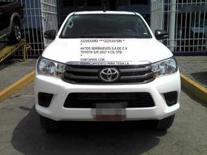 Toyota Hilux 2.7 Doble Cabina  Std 4 Cil Credito Mwxico