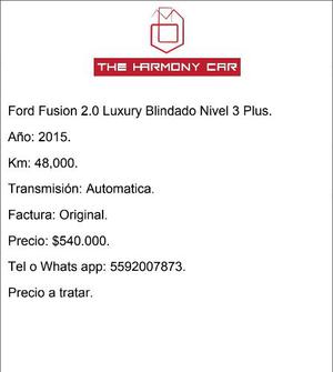 Ford Fusion 2.0 Titanium Plus Mt 
