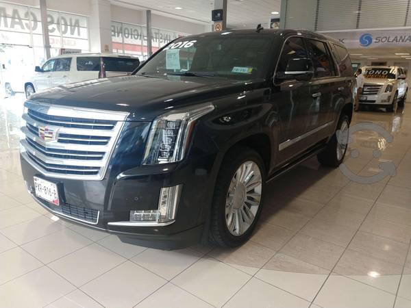 Cadillac escalade suv paq. p. platinum  negra