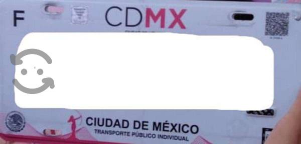 Renta de placas para taxi Cd Mx