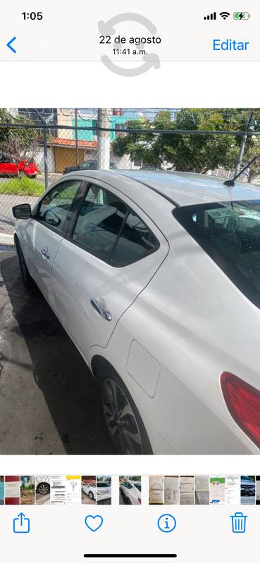 Remató versa  advance 1.6 L automático en Zapopan,